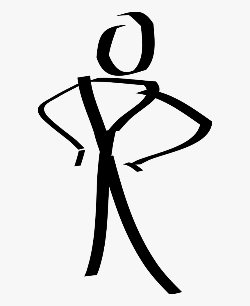 Person Cartoon 3157 Large - Stick Figure Clip Art, HD Png Download, Free Download