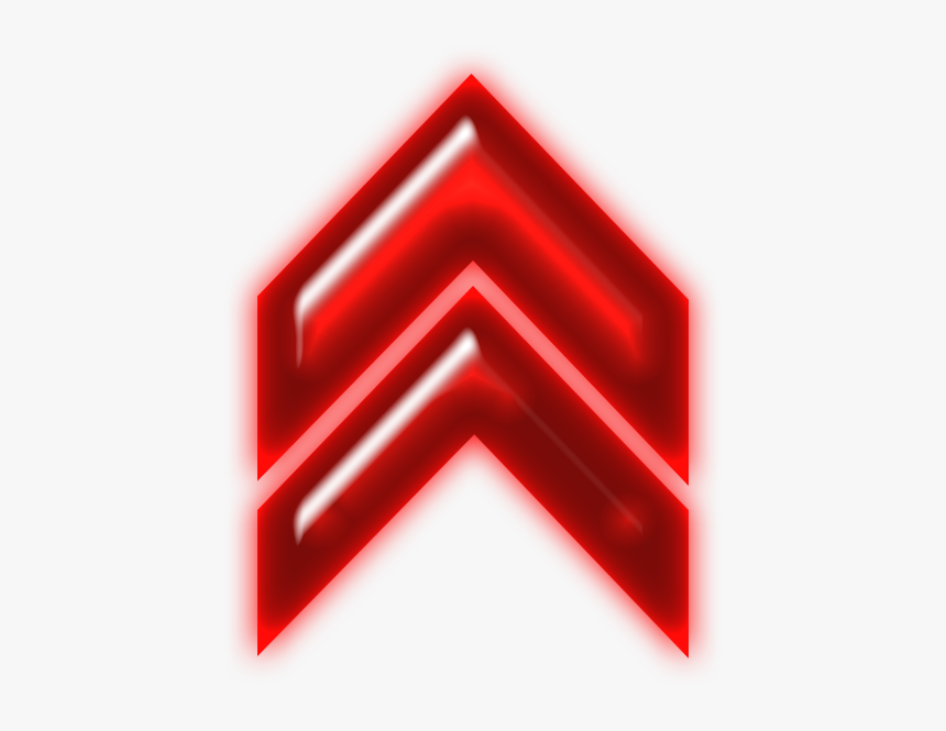 Double Arrow Neon Red Up Up Png Red Neon Transparent Png Kindpng