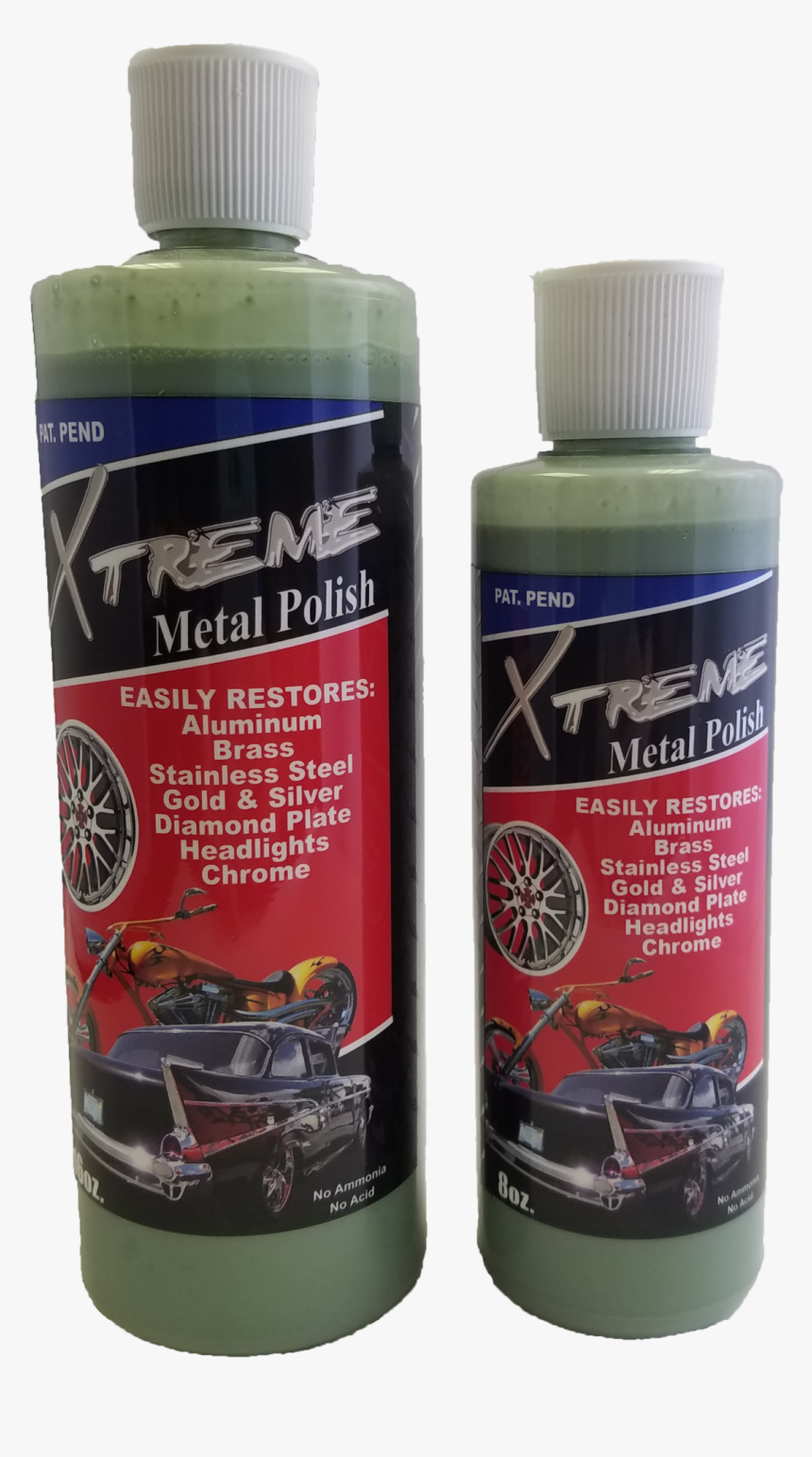 Xtreme Metal Polish 8 Oz - Mane, HD Png Download, Free Download