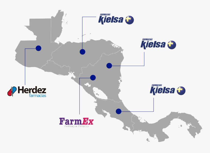 Central America Map Png, Transparent Png, Free Download