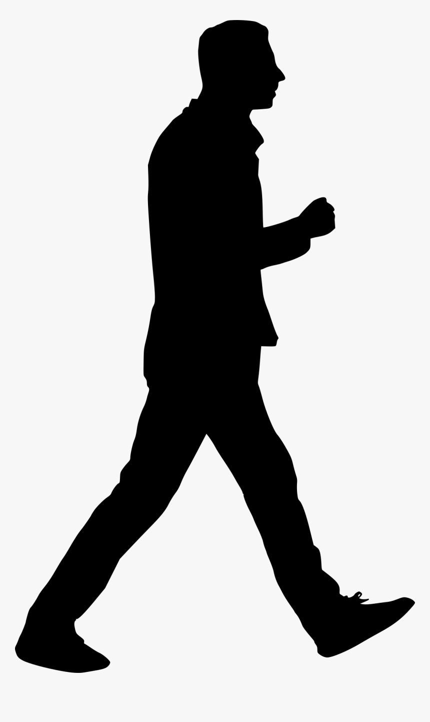 Transparent Man Walking Silhouette, HD Png Download, Free Download