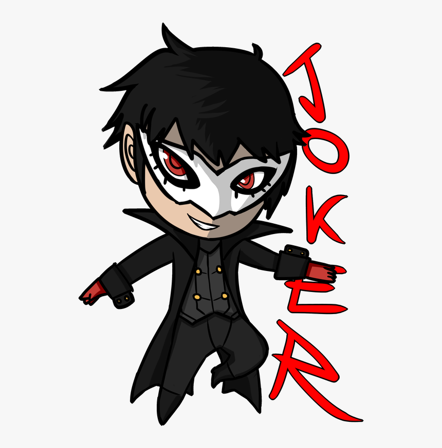 Transparent Joker Png - Persona 5 Chibi Transparent, Png Download, Free Download