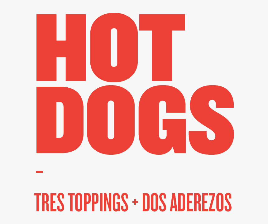 Hot Dogs Escrito - Graphic Design, HD Png Download, Free Download