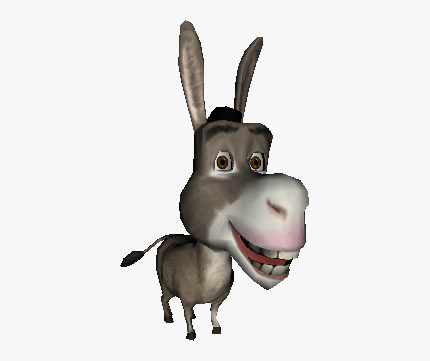 Shrek Ears Png - Donkey From Shrek Transparent Background, Png Download - k...
