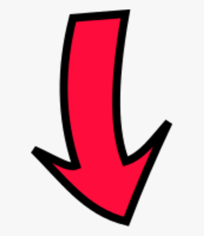 Arrow Pointing Down - Arrow Pointing Down Png, Transparent Png, Free Download