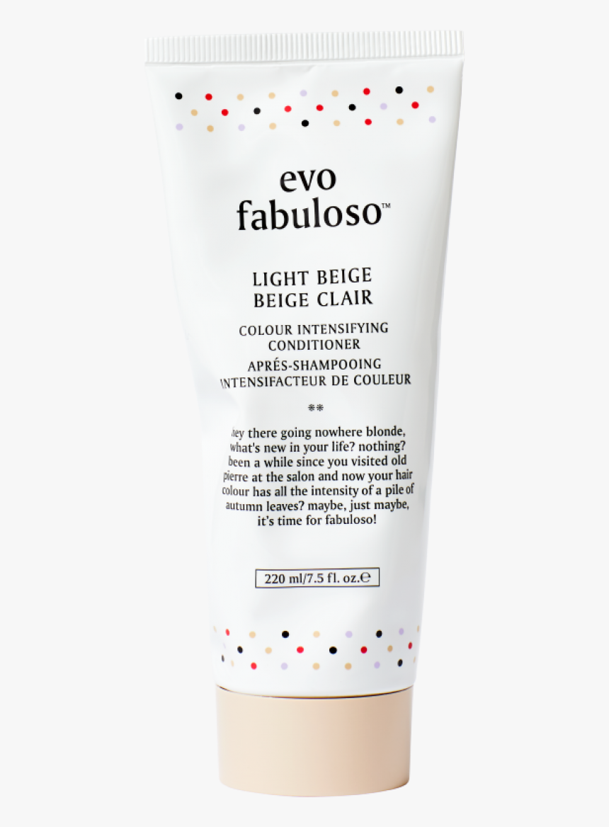 Evo Fabuloso Colour Intensifying Conditioner In Light, HD Png Download, Free Download