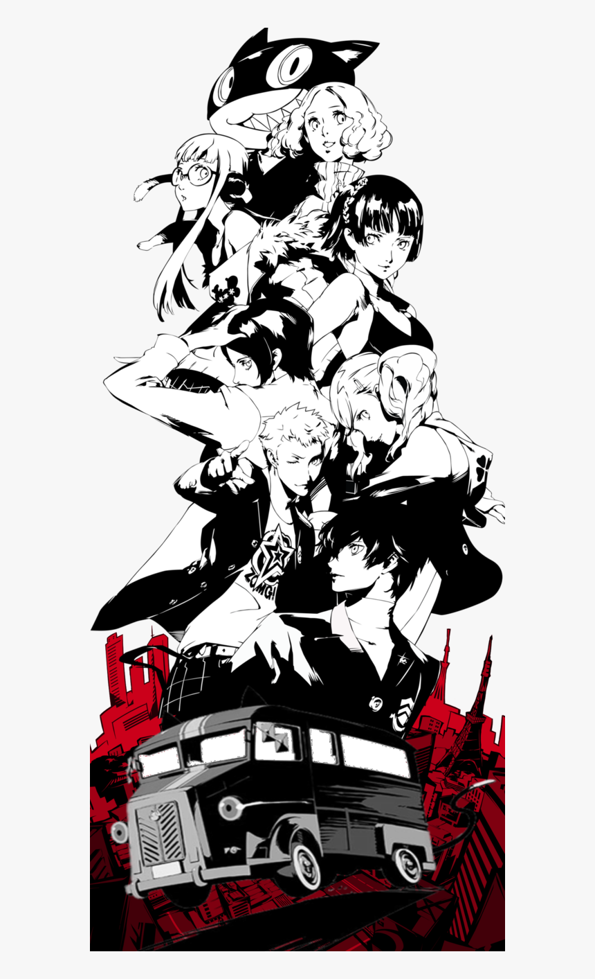 Persona 5 Png - Persona 5 Persona Fusion, Transparent Png, Free Download