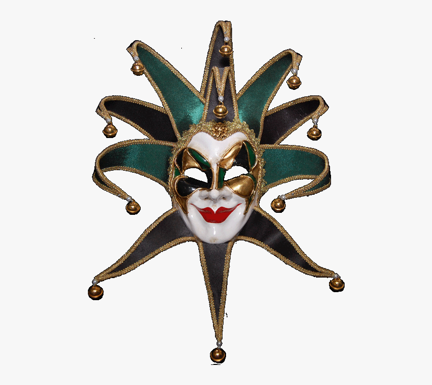 Joker Mask Png - Venetian Mask Joker Png, Transparent Png, Free Download