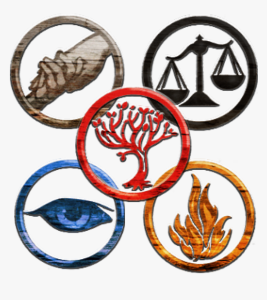 Amity, Candor, And Divergent Image - Divergente Y Sus Facciones, HD Png Download, Free Download