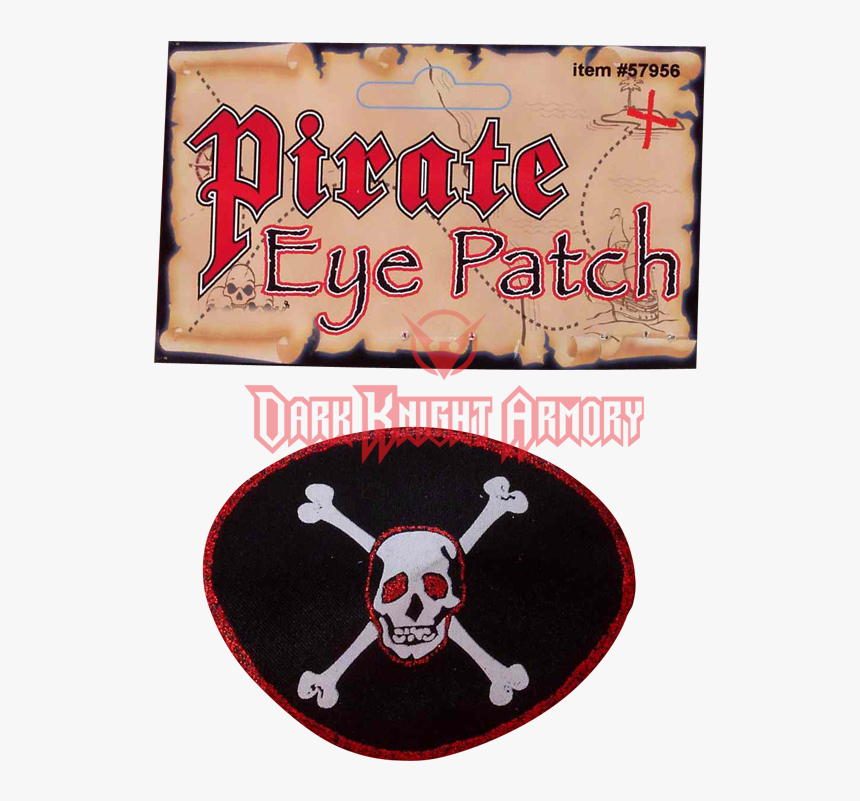 Pirate Eye Patch Png - Skull, Transparent Png, Free Download