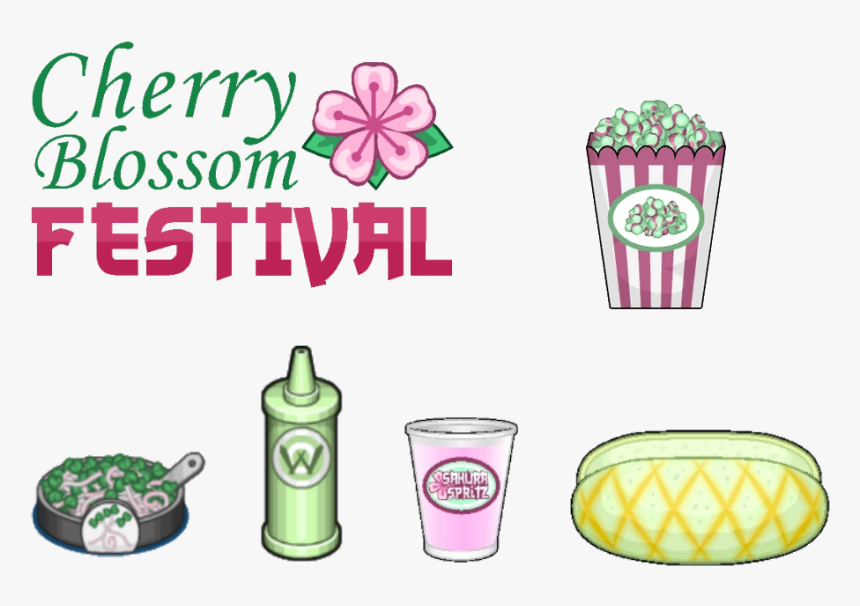 Papa's Sushiria Cherry Blossom Festival, HD Png Download, Free Download