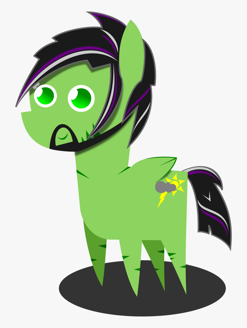 Pointy Pony Thunderbolt By Thunderbolt-1983 - Cartoon, HD Png Download, Free Download