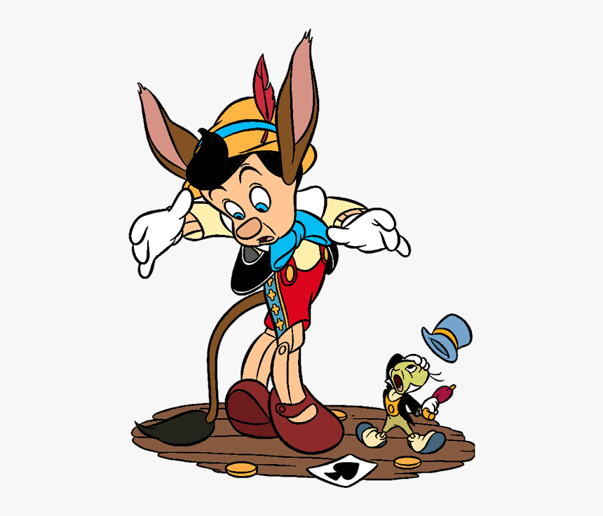Pinocchio Donkey Ear Free On Dumielauxepices Net - Pinocchio With Donkey Ears, HD Png Download, Free Download