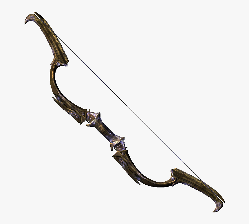 Dwarvenbowofthunderbolts - Zephyr Bow Skyrim, HD Png Download, Free Download