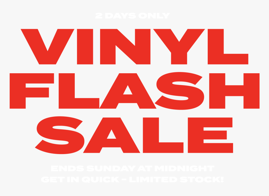 Vinyl Flash Sale - Graphic Design, HD Png Download, Free Download