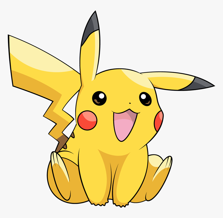 Pikachu Sorridente Pokemon PNG transparente - StickPNG