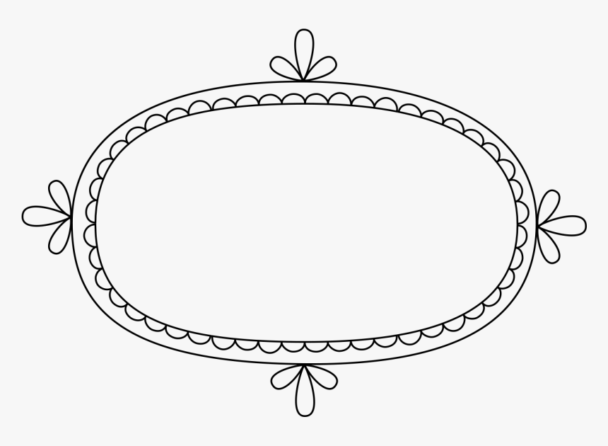 Clip Art Scalloped Border, HD Png Download, Free Download