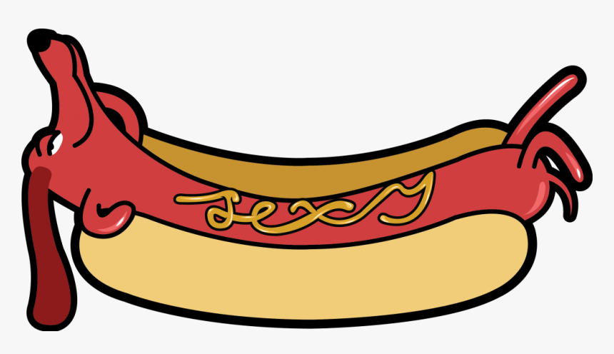 Hot Dog Cart Clip Art Hot Dog Png Dessin Transparent Png Download Kindpng