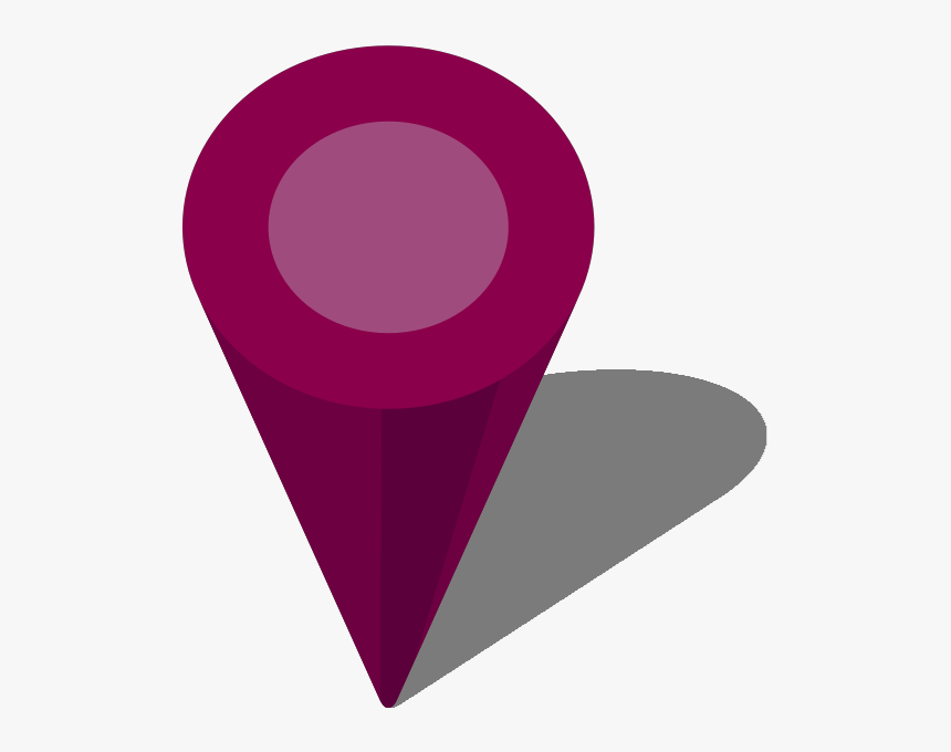 Location Map Pin Purple7 - Map Pin Png Purple, Transparent Png, Free Download