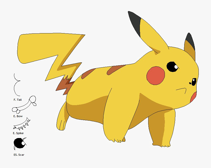 Pokemon Pikachu Png Image Background - Pokemon Angry Pikachu, Transparent Png, Free Download