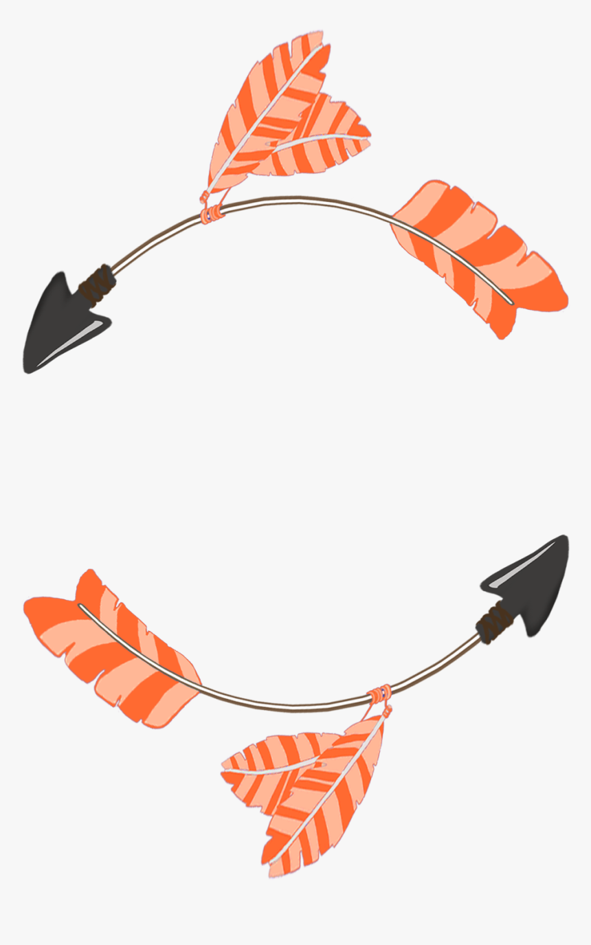 Circle Of Orange Tribal Arrows, HD Png Download, Free Download