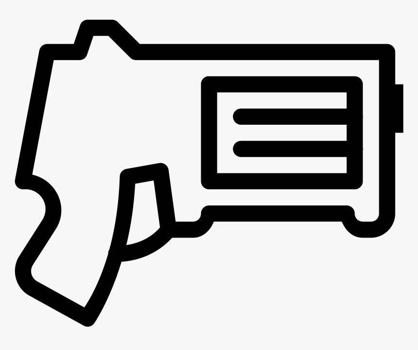 1600 X 1600 - Nerf Gun Silhouette, HD Png Download, Free Download