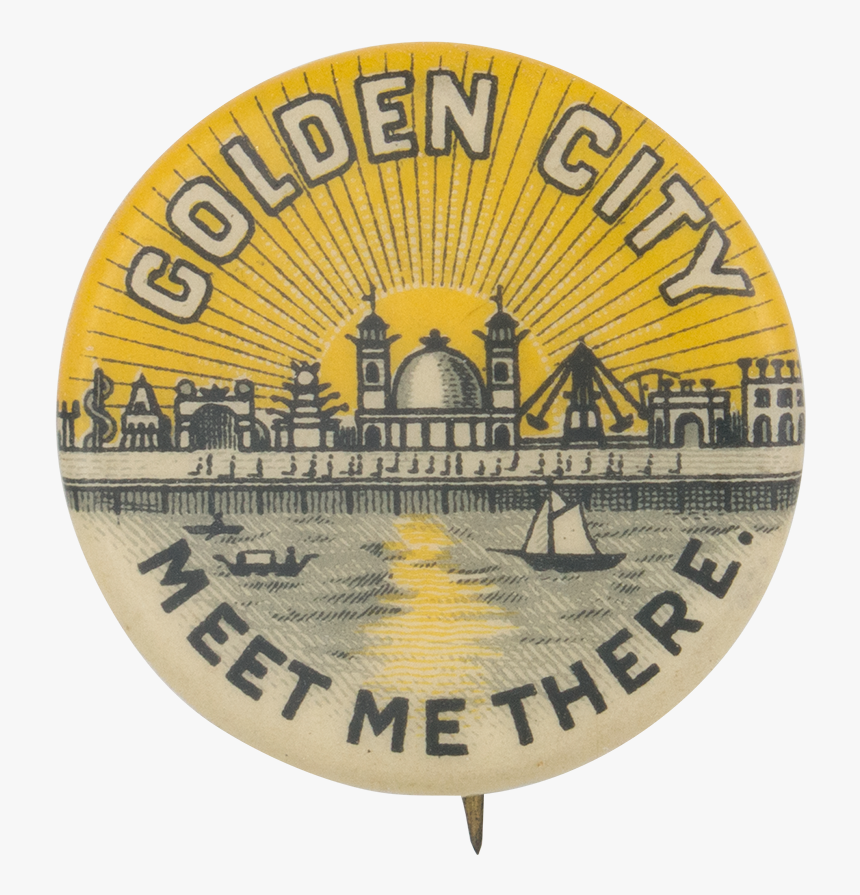 Golden City Event Button Museum - Circle, HD Png Download, Free Download