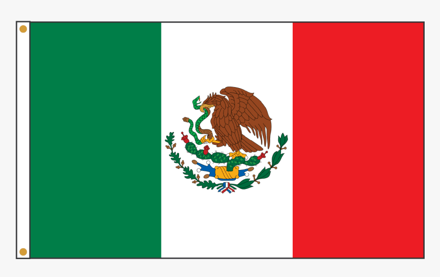 Mexico Flag Drawing Easy, HD Png Download, Free Download