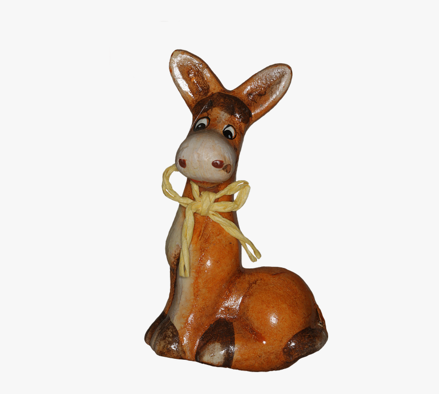 Donkey, Ceramic, Decoration, Figures, Fragile - Donkey, HD Png Download, Free Download