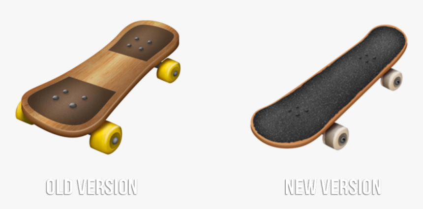 New Skateboard Emoji, HD Png Download, Free Download