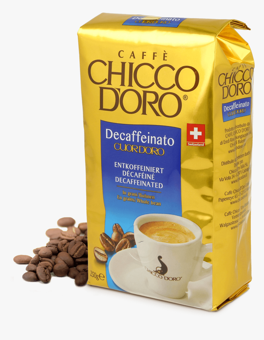 Chicco Doro Decaffeinated 250g Single Whole Bean Chicco, - Chicco D Oro Tradition, HD Png Download, Free Download