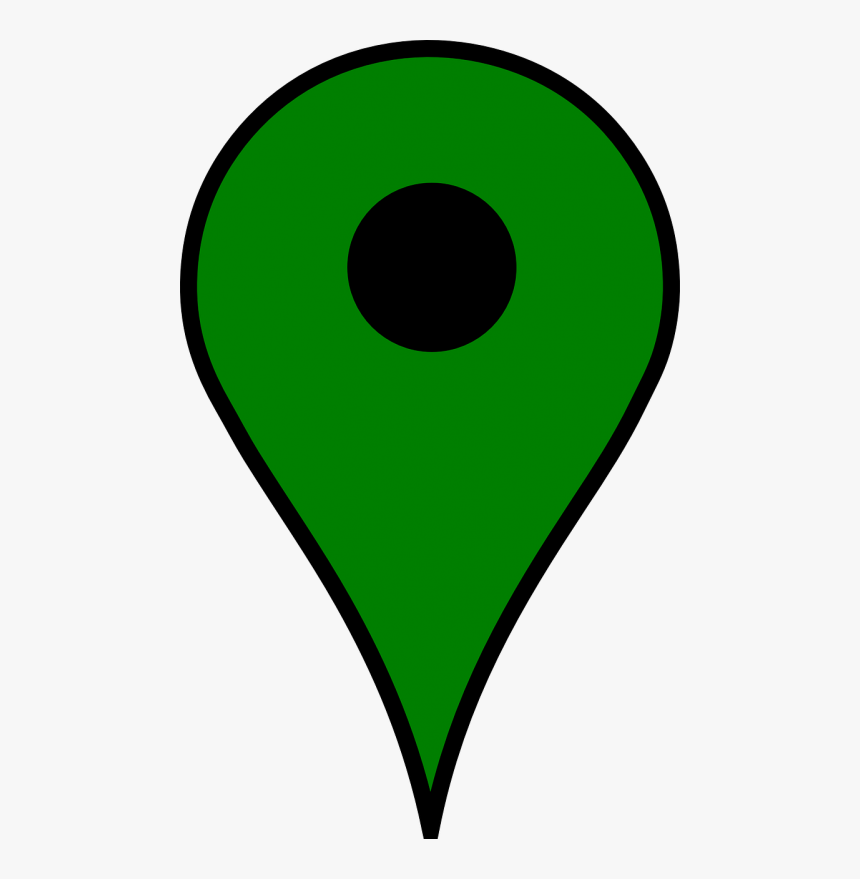 Poi, Location, Pin, Marker, Position, Green, Map - Desenho De Localizaçao Png, Transparent Png, Free Download