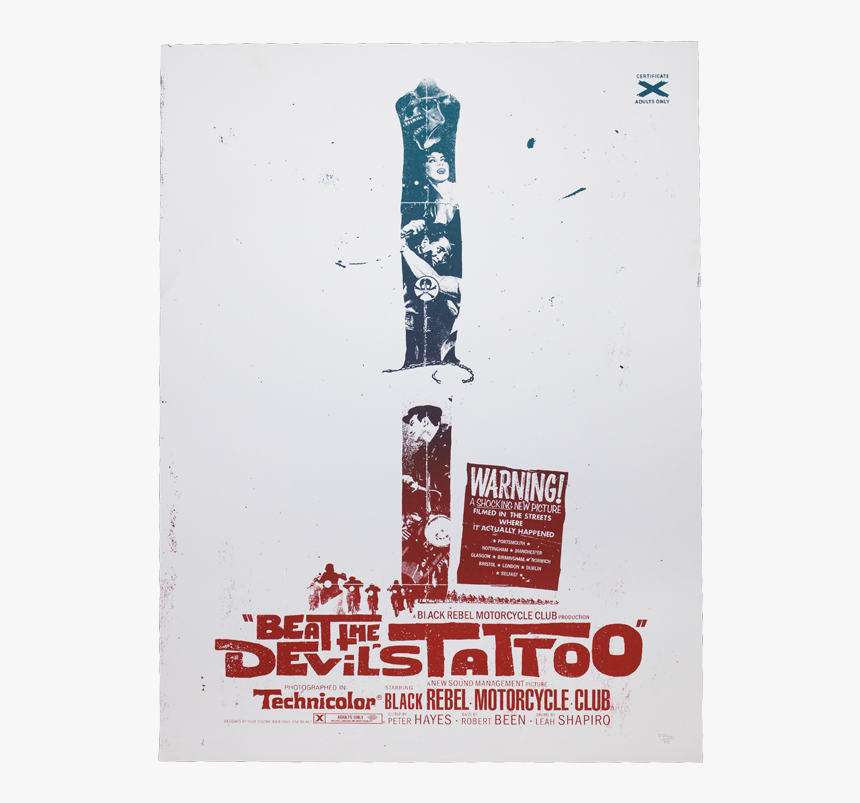 Black Rebel Motorcycle Poster, HD Png Download, Free Download