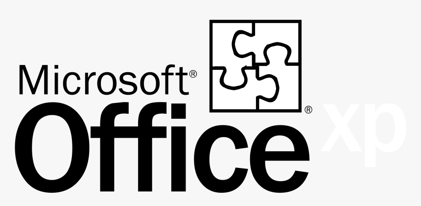 Microsoft Office Xp Logo Png Transparent & Svg Vector - Microsoft Office, Png Download, Free Download