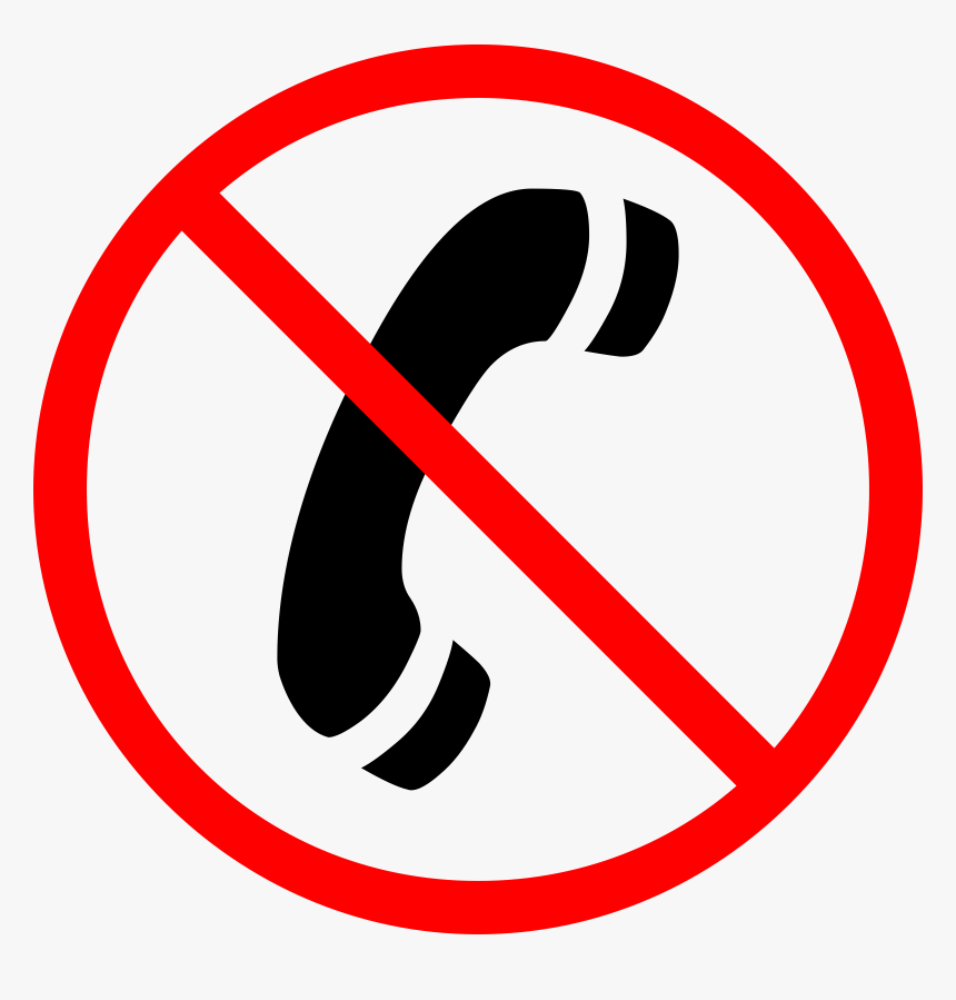 No Clipart Symbol - No Phone Call Icon, HD Png Download, Free Download