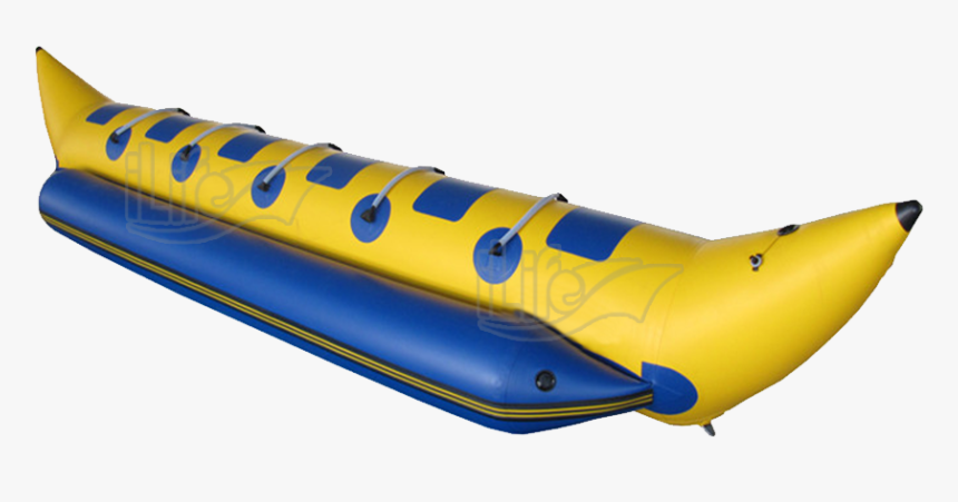Clip Art Banana Boat Initials - Inflatable Banana Boat Tube, HD Png Download, Free Download