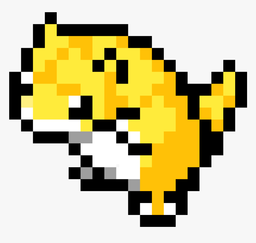 Pikachu 8-bit Pokémon Pixel Art - Pokemon Pixel Art Sandshrew, HD Png Download, Free Download