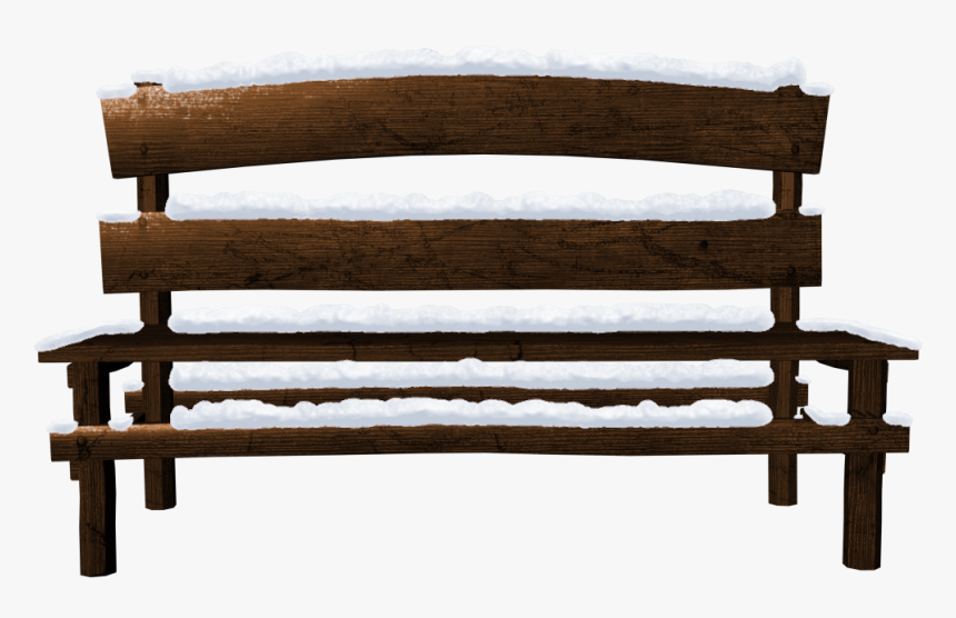 Transparent Snowy Bench Png Clipart - Clipart Bench In Snow, Png Download, Free Download