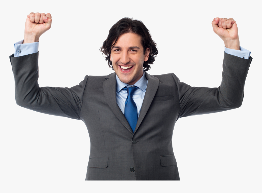 Business Man Happy Png, Transparent Png, Free Download