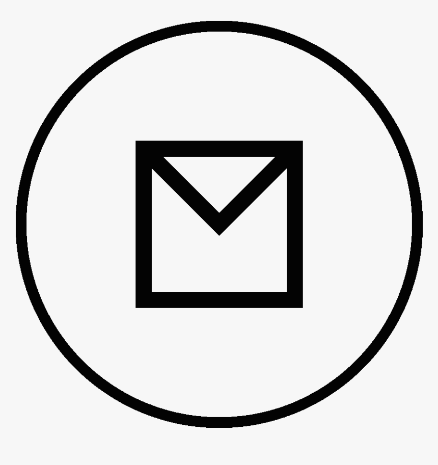 Circle Email Png Icon, Transparent Png, Free Download