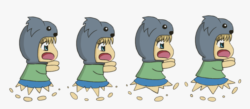 Anime Chibi Running, HD Png Download, Free Download