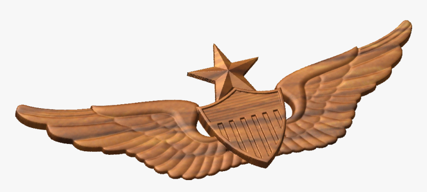 Cnc Military Emblems Us Army Qualification Badge Models - United States Aviator Badge, HD Png Download, Free Download