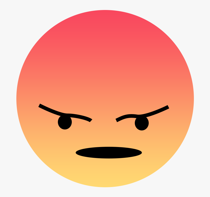 Facebook Angry Icon Png, Transparent Png, Free Download