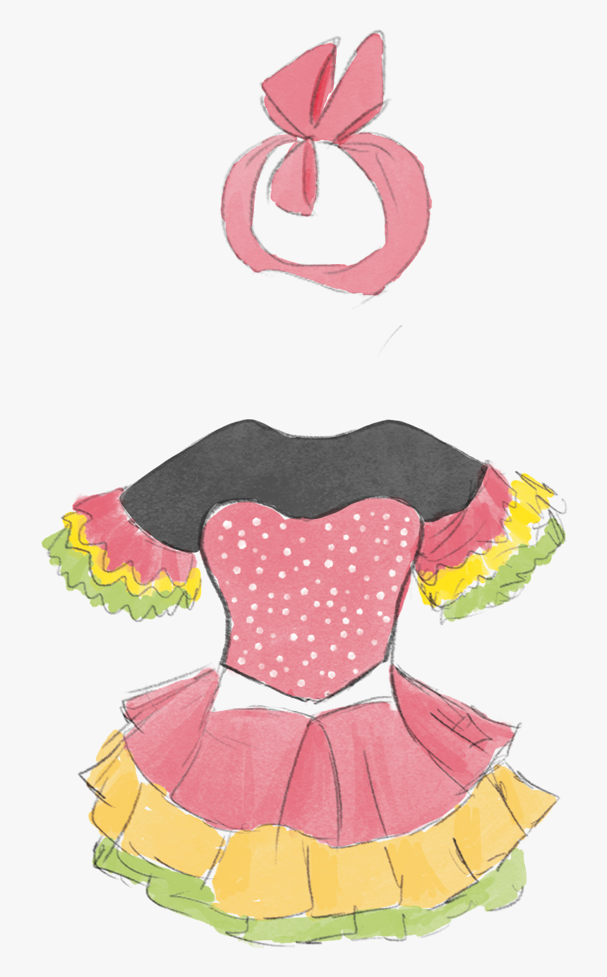 Dibujo Del Traje Del Carnaval De Barranquilla, HD Png Download, Free Download