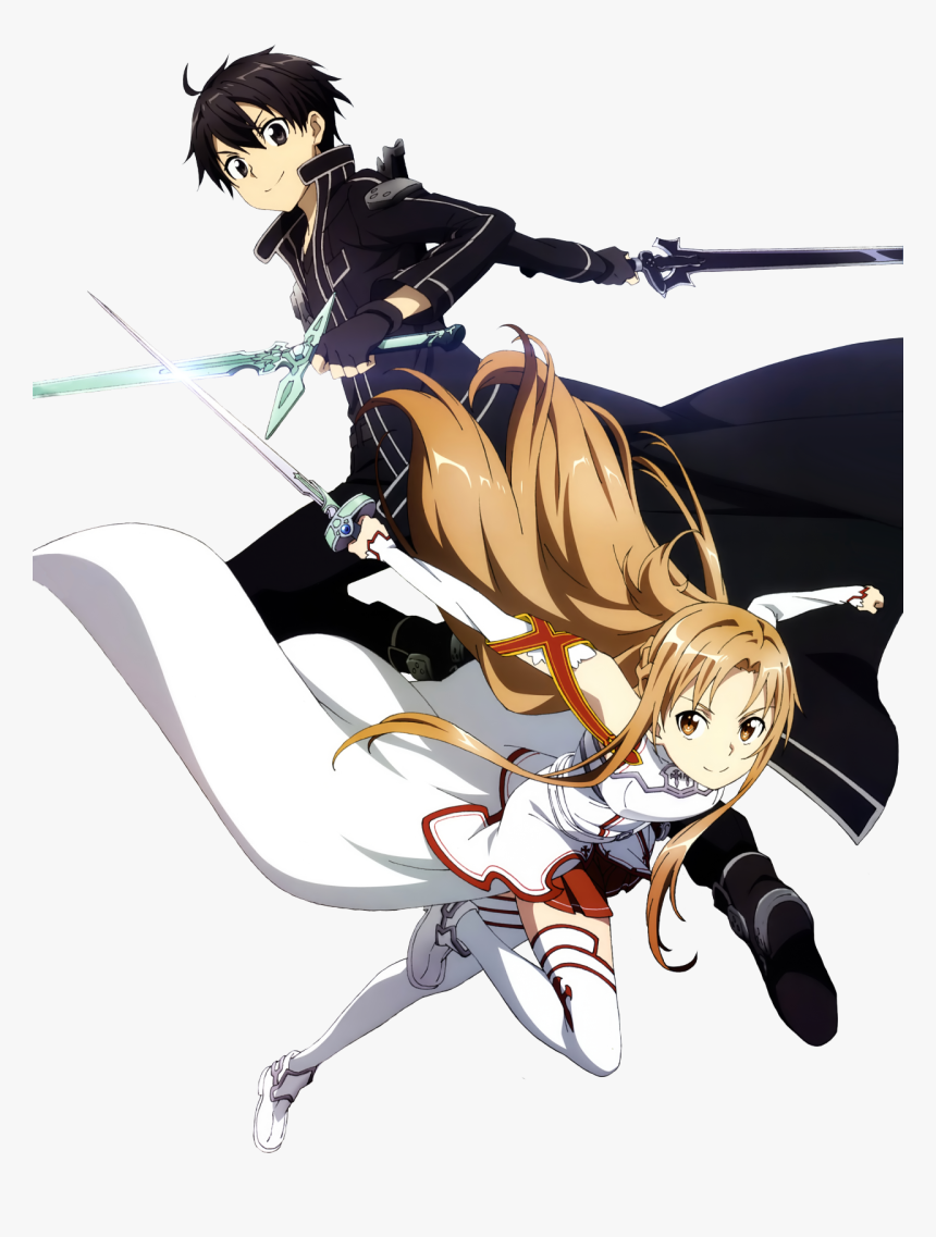 Cool Render Of Kirito And Asuna, HD Png Download, Free Download