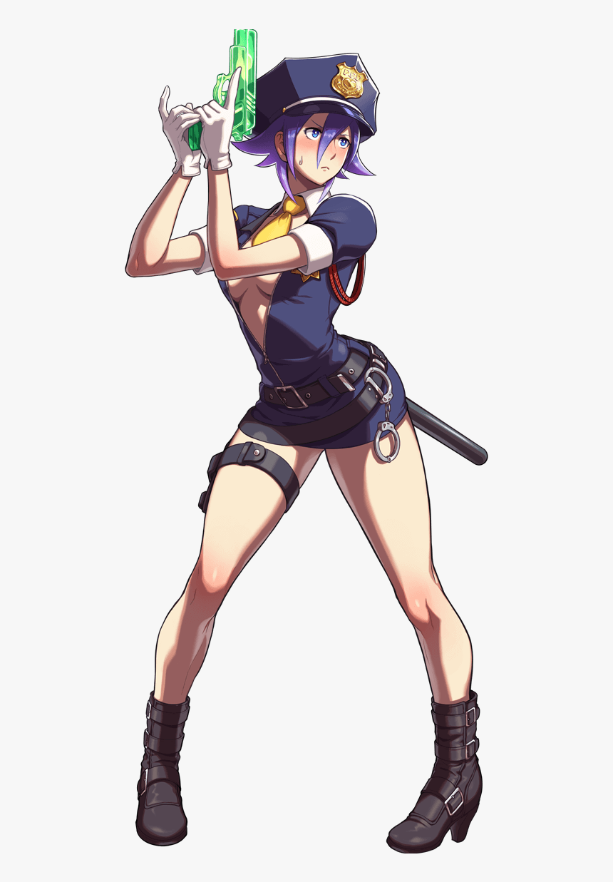 Loveheart Snk Heroines Costume Police, HD Png Download, Free Download