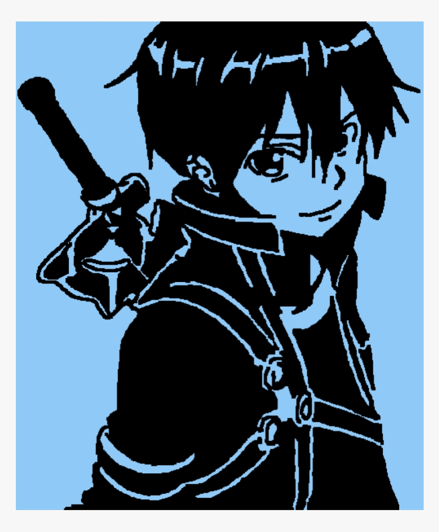 Sword Art Online Kirito Free Images Clipart Transparent, HD Png Download, Free Download