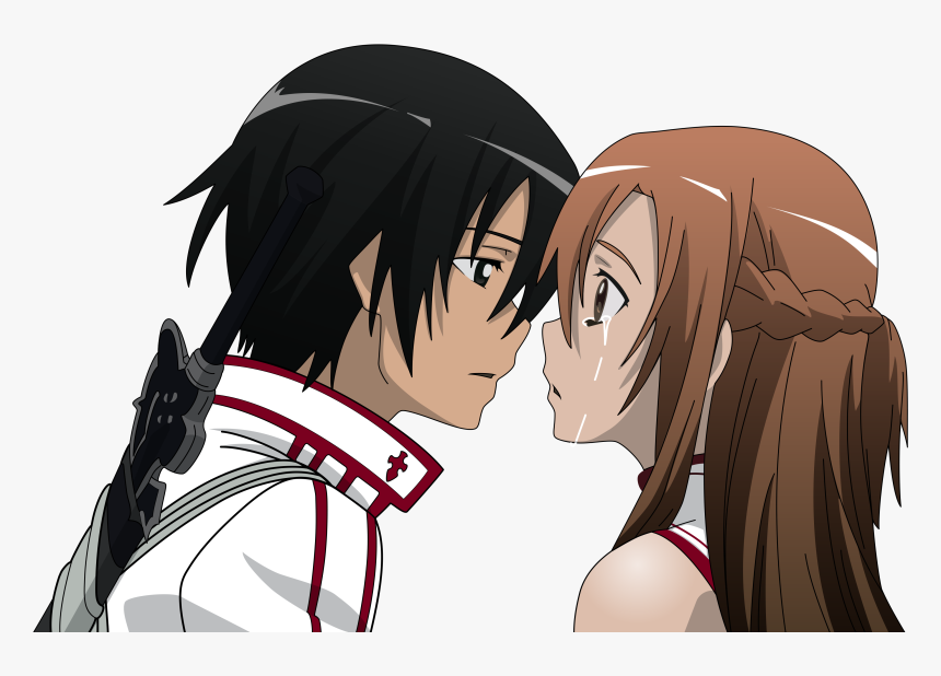 Kirito And Asuna Png, Transparent Png, Free Download