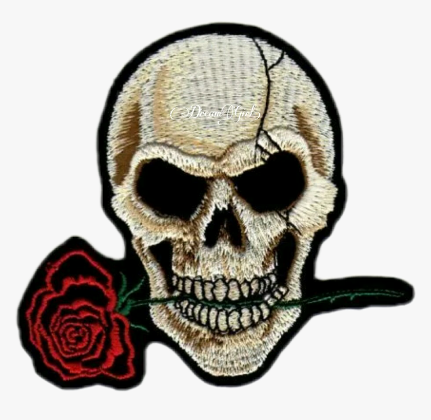 #skulls #totenkopf #rose #gothic #steampunk #schwarz, HD Png Download, Free Download