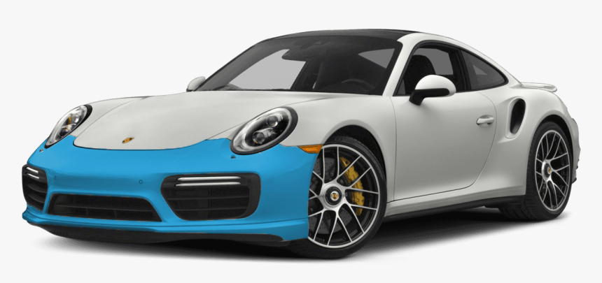 Front Bumper Clear Auto Bra 2019 Porsche, HD Png Download, Free Download